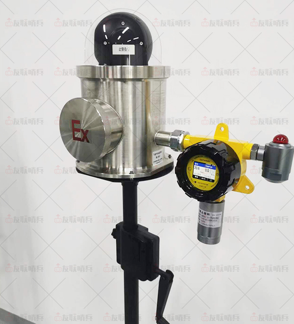 友聯哨兵4G便攜式氣體檢測防爆布控球